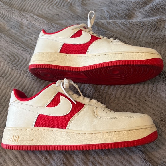 Nike Air Force Ones Red and white - Picture 4 of 6